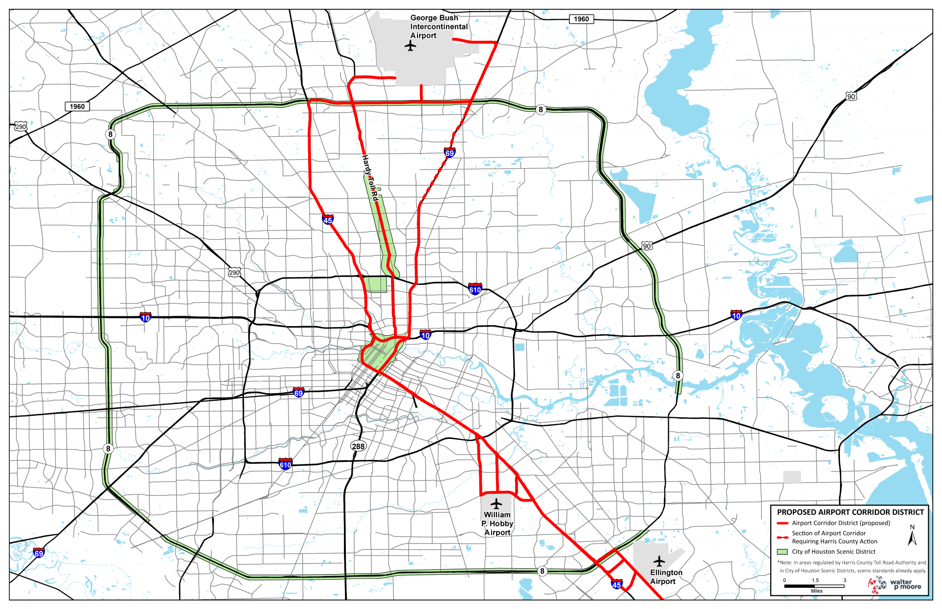 Houston Airport Corridor Districts Get New Signage Ruling