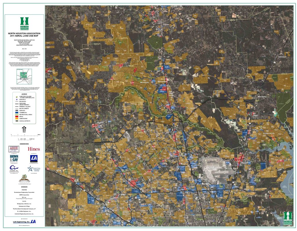 NHA Prints 2011 Aerial Land Use Map